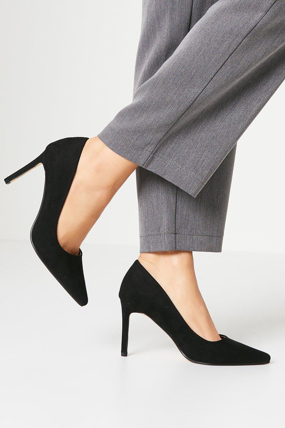 Womens Dash Pointed Court Shoes